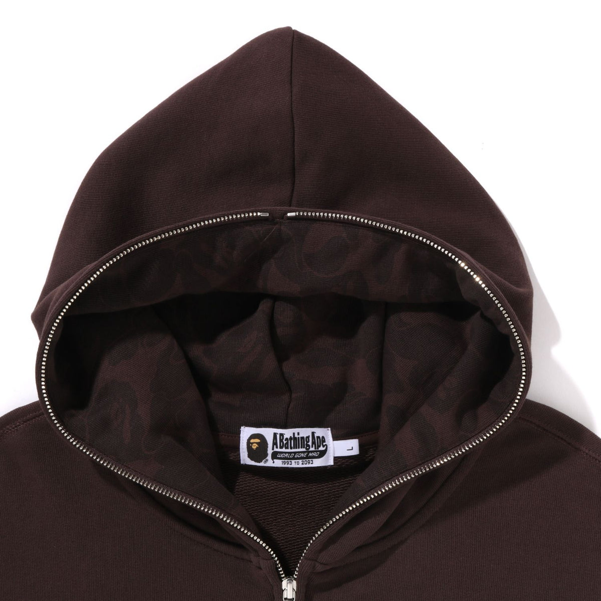 ONE POINT RELAXED FIT ZIP HOODIE MENS