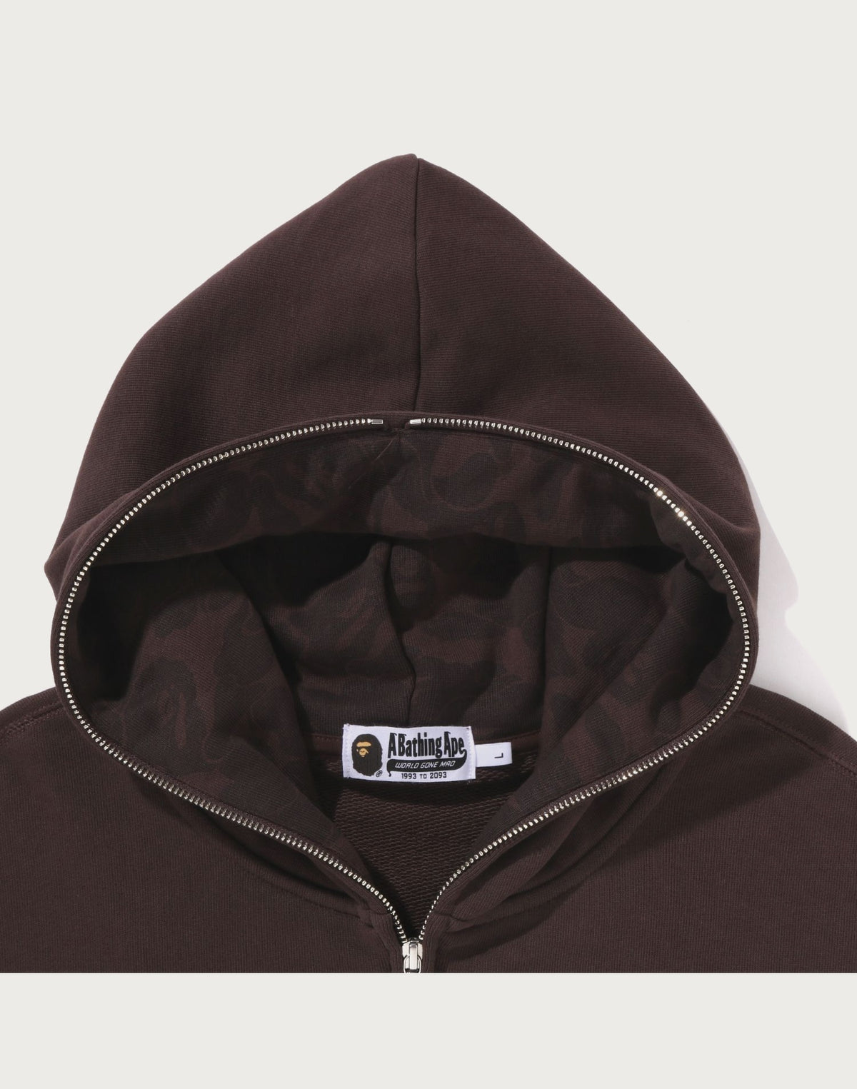 ONE POINT RELAXED FIT ZIP HOODIE MENS