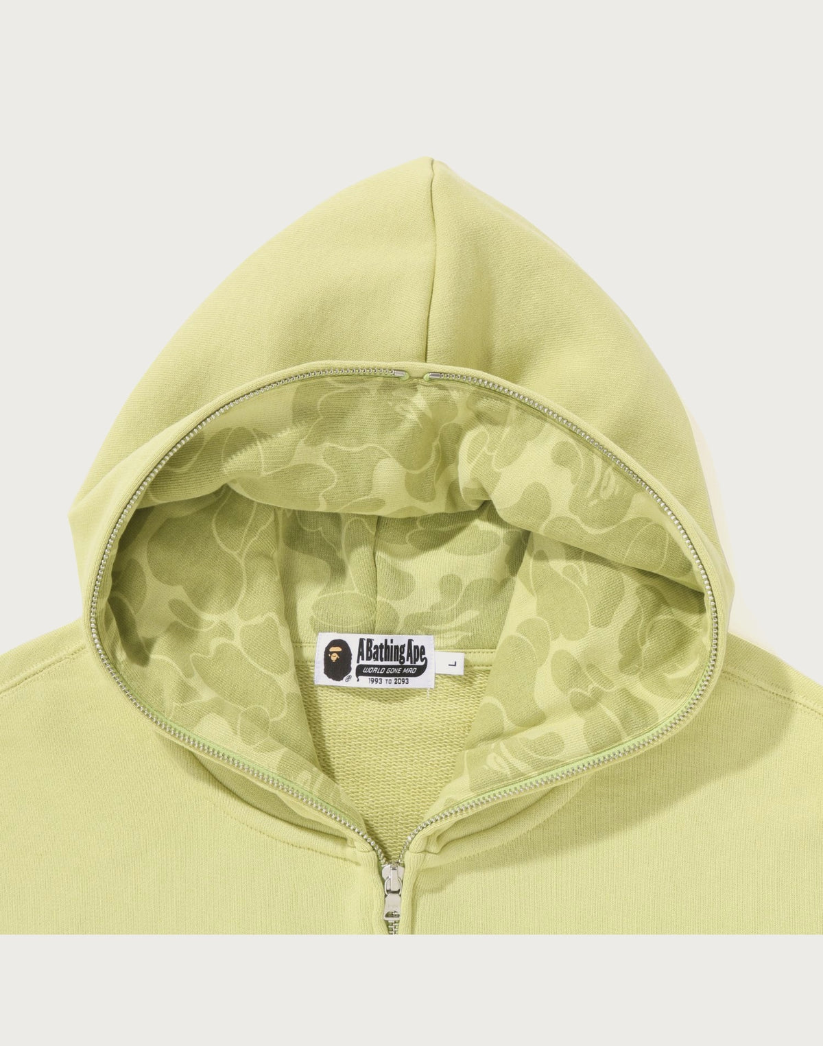 ONE POINT RELAXED FIT ZIP HOODIE MENS