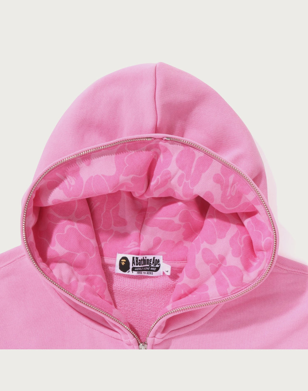 ONE POINT RELAXED FIT ZIP HOODIE MENS
