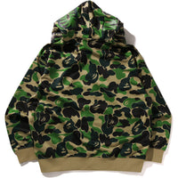 ABC CAMO RAYON RELAXED FIT SHARK FULL ZIP HOODIE MENS