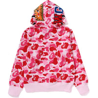 ABC CAMO SHARK FULL ZIP HOODIE LADIES