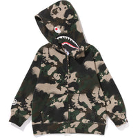 MAP CAMO SHARK ZIP HOODIE KIDS