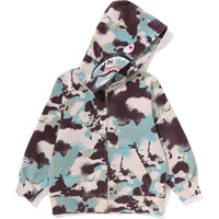 MAP CAMO SHARK ZIP HOODIE KIDS