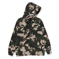 MAP CAMO SHARK ZIP HOODIE JR KIDS