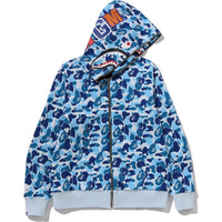 ABC CAMO REVERSIBLE SHARK FULL ZIP HOODIE MENS