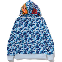 ABC CAMO REVERSIBLE SHARK FULL ZIP HOODIE MENS