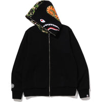 ABC CAMO REVERSIBLE SHARK FULL ZIP HOODIE MENS
