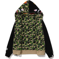 ABC CAMO REVERSIBLE SHARK FULL ZIP HOODIE MENS