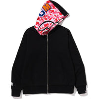 ABC CAMO REVERSIBLE SHARK FULL ZIP HOODIE MENS