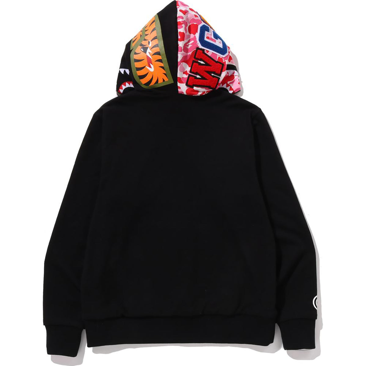 ABC CAMO REVERSIBLE SHARK FULL ZIP HOODIE MENS