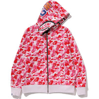 ABC CAMO REVERSIBLE SHARK FULL ZIP HOODIE MENS