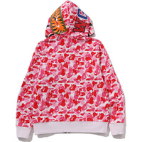 ABC CAMO REVERSIBLE SHARK FULL ZIP HOODIE MENS