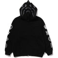BAPE US BLACK FRIDAY DOUBLE SHARK RELAXED FIT FULL ZIP HOODIE MENS