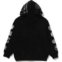 US LIMITED DOUBLE SHARK RELAXED FIT FULL ZIP HOODIE MENS