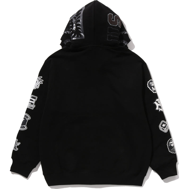 US LIMITED DOUBLE SHARK RELAXED FIT FULL ZIP HOODIE MENS