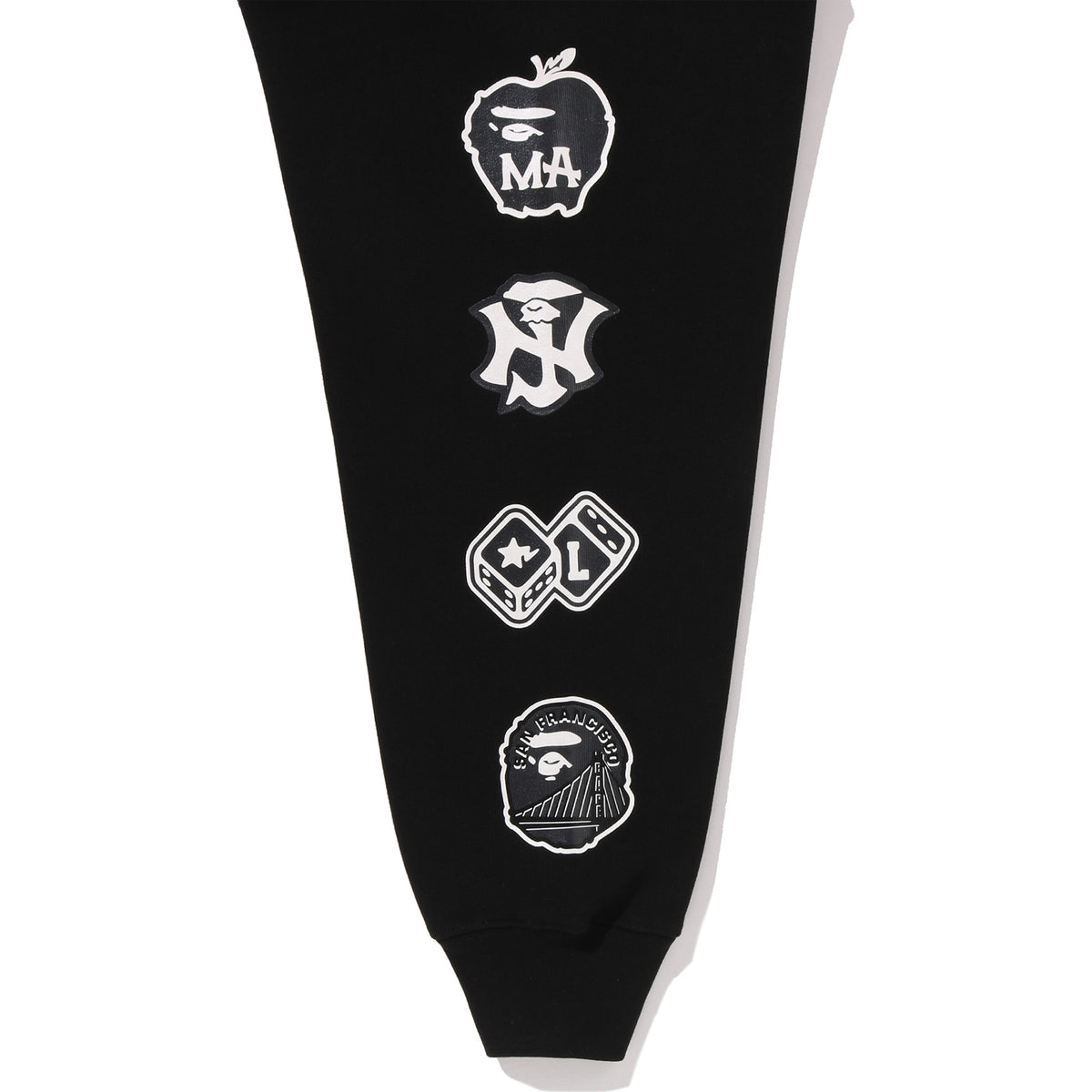 US LIMITED DOUBLE SHARK RELAXED FIT FULL ZIP HOODIE MENS