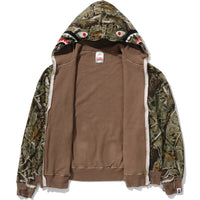 BAPE X SAINT MXXXXXX SHARK FULL ZIP HOOD MENS