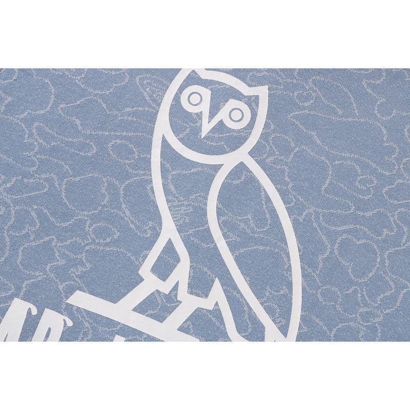 BAPE X OVO NEON 1ST CAMO JACQUARD SHARK FULL ZIP HOODIE MENS