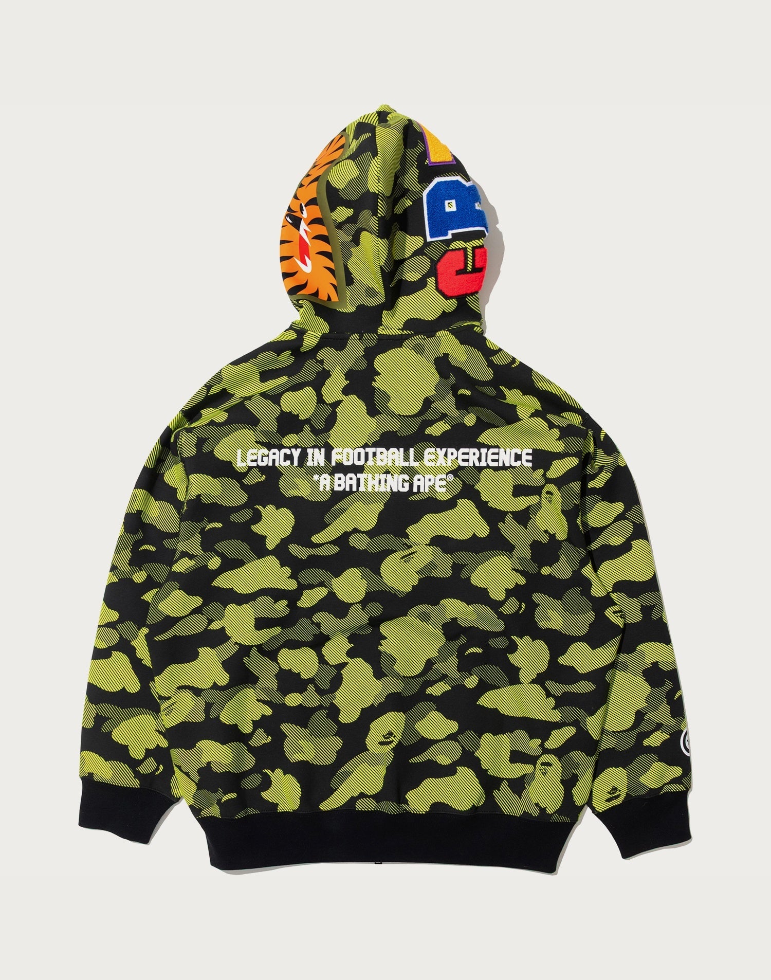 BAPE X CR7 LIFE LOGO RELAXED FIT SHARK FULL ZIP HOODIE M #1 MENS