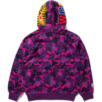 BAPE X SPOTIFY BY CENTRAL CEE CAMO SHARK FULL ZIP HOODIE MENS