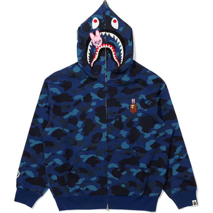 BAPE X STRAYKIDS DWAEKKI SHARK FULL ZIP HOODIE MENS