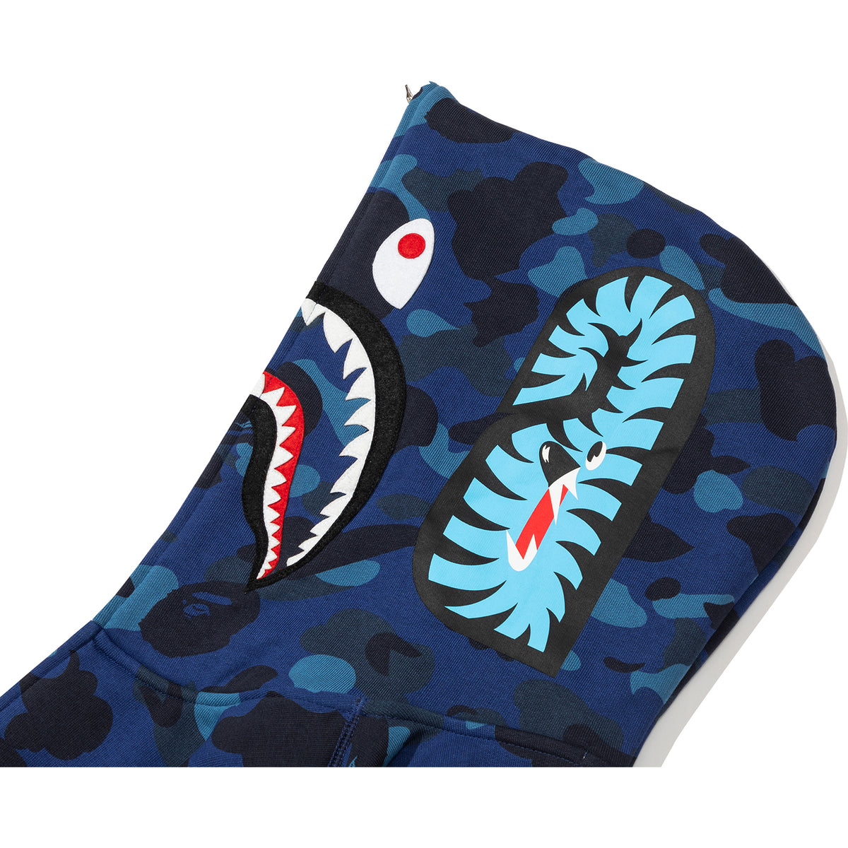 BAPE X STRAYKIDS DWAEKKI SHARK FULL ZIP HOODIE MENS