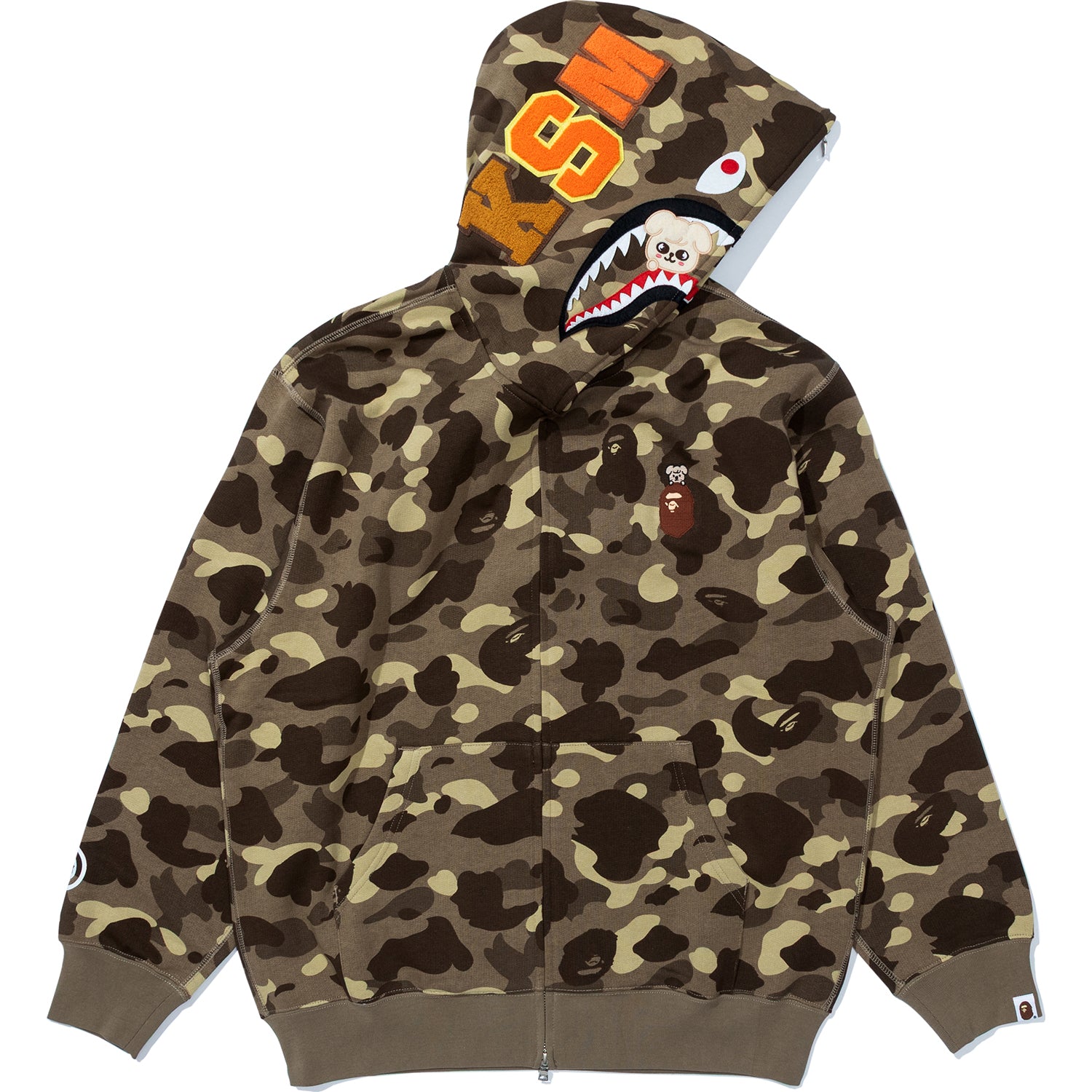 BAPE☆MAN BAPE X STRAYKIDS PUPPYM SHARK FULL ZIP HOODIE MENS – us.bape.com