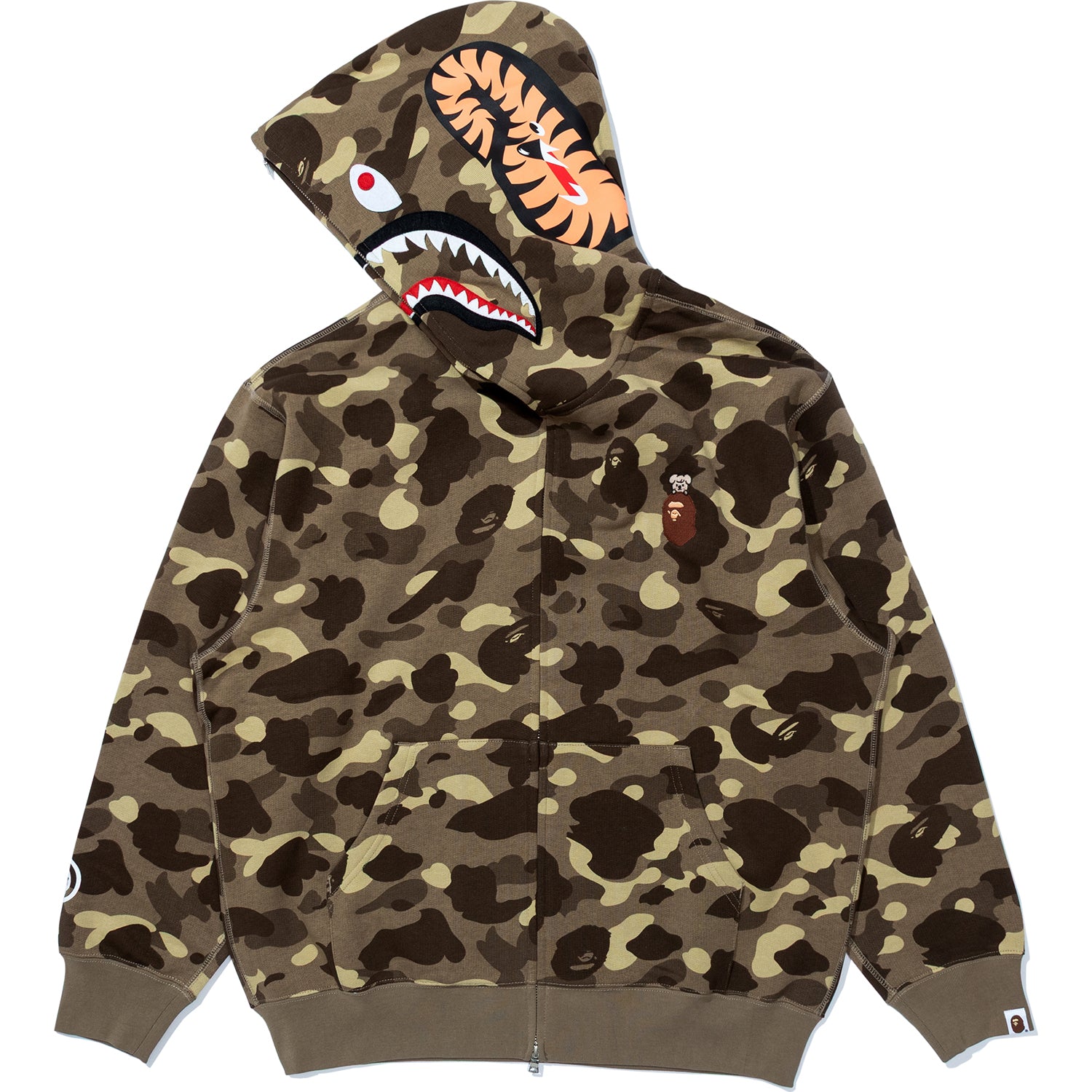 BAPE X STRAYKIDS PUPPYM SHARK FULL ZIP HOODIE MENS – us.bape.com