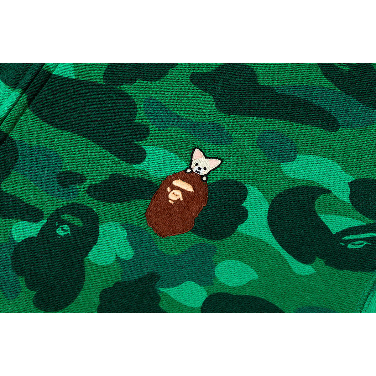 BAPE X STRAYKIDS FOXI.NY SHARK FULL ZIP HOODIE MENS