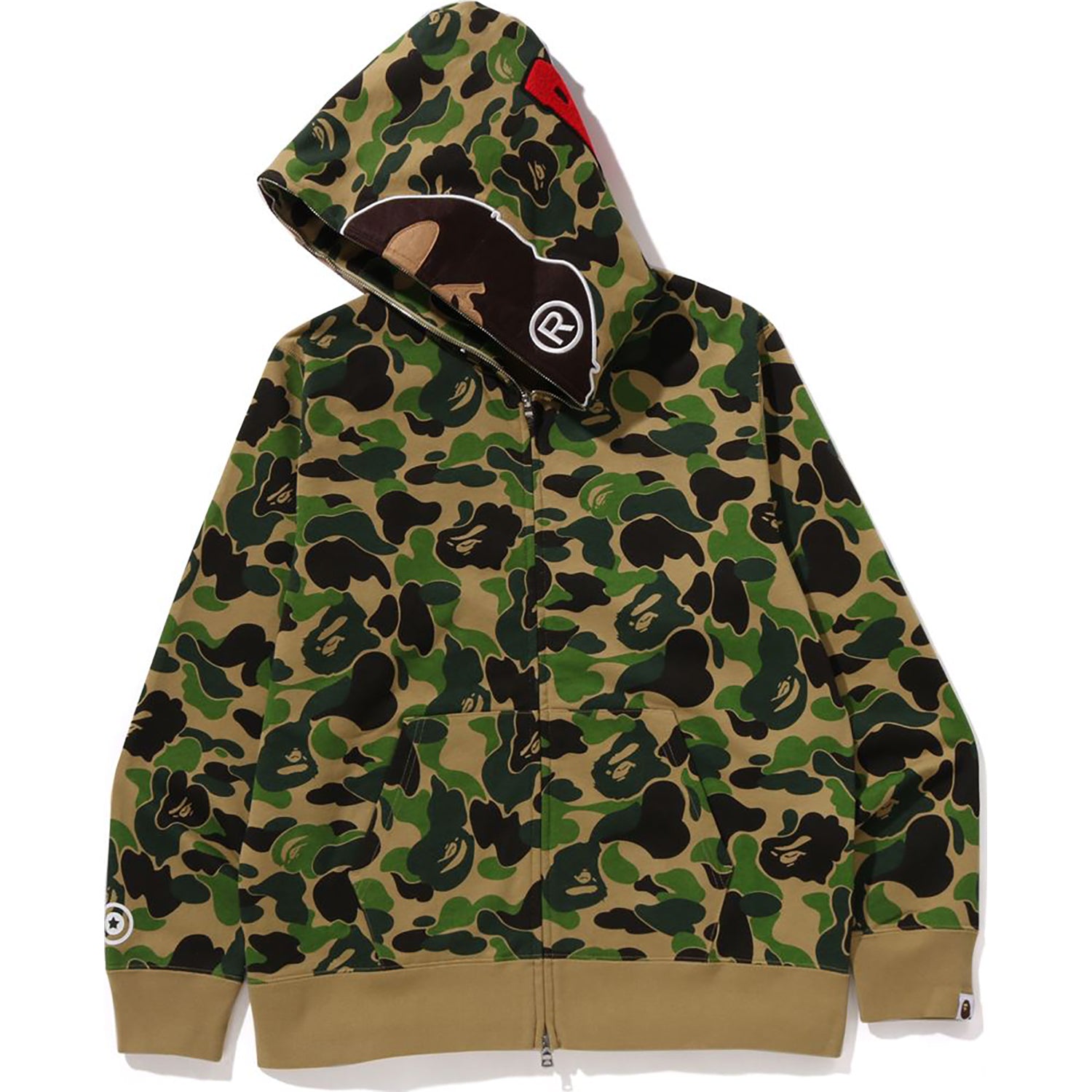 ABC CAMO 2ND APE Full Zip Hoodie - BAPE Men's Jacket – us.bape.com
