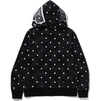 ABC DOT SHARK FULL ZIP HOODIE MENS