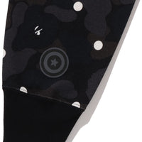 ABC DOT SHARK FULL ZIP HOODIE MENS