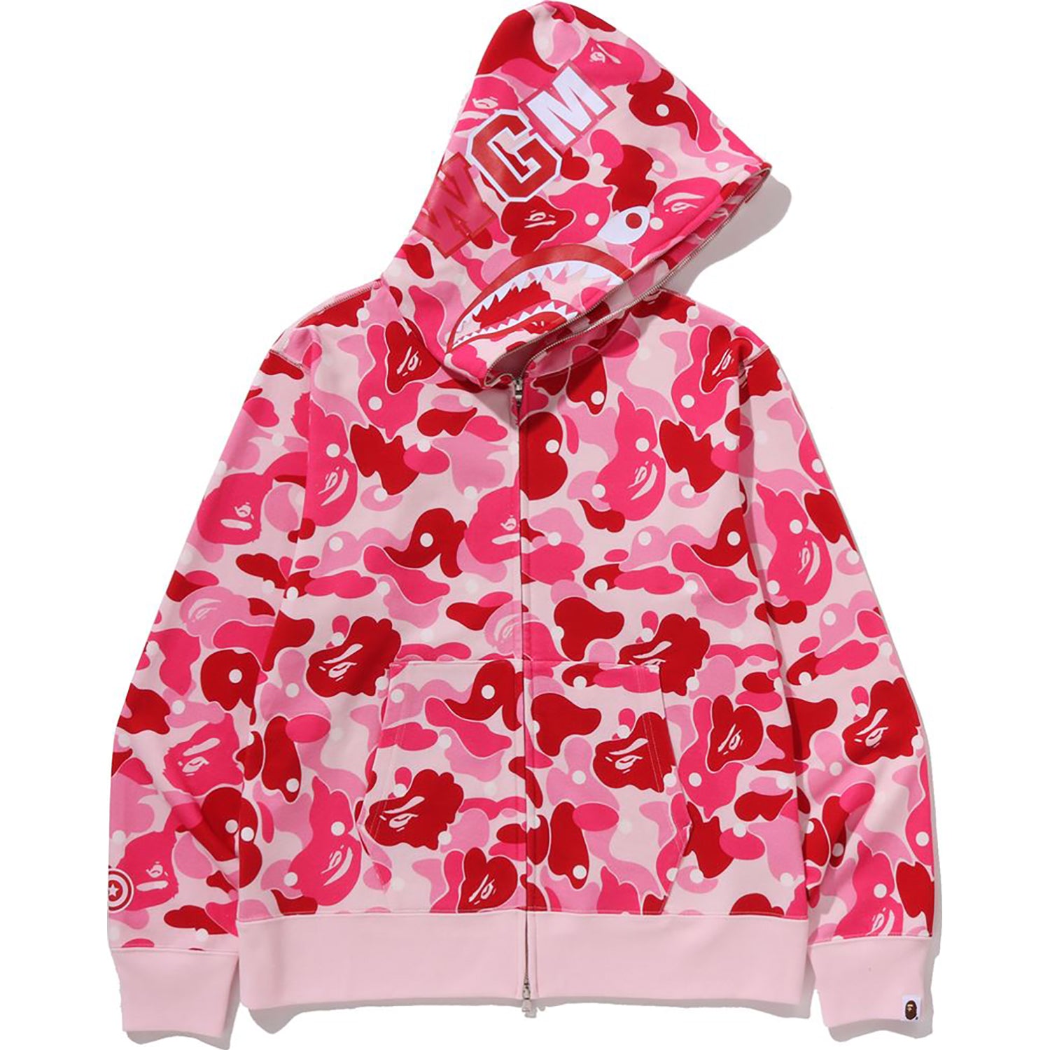 トップス BAPE ABC DOT SHARK FULL ZIP HOODIE L A BATHING APE® Abc Dot Shark Full Zip Hoodie | Bape official