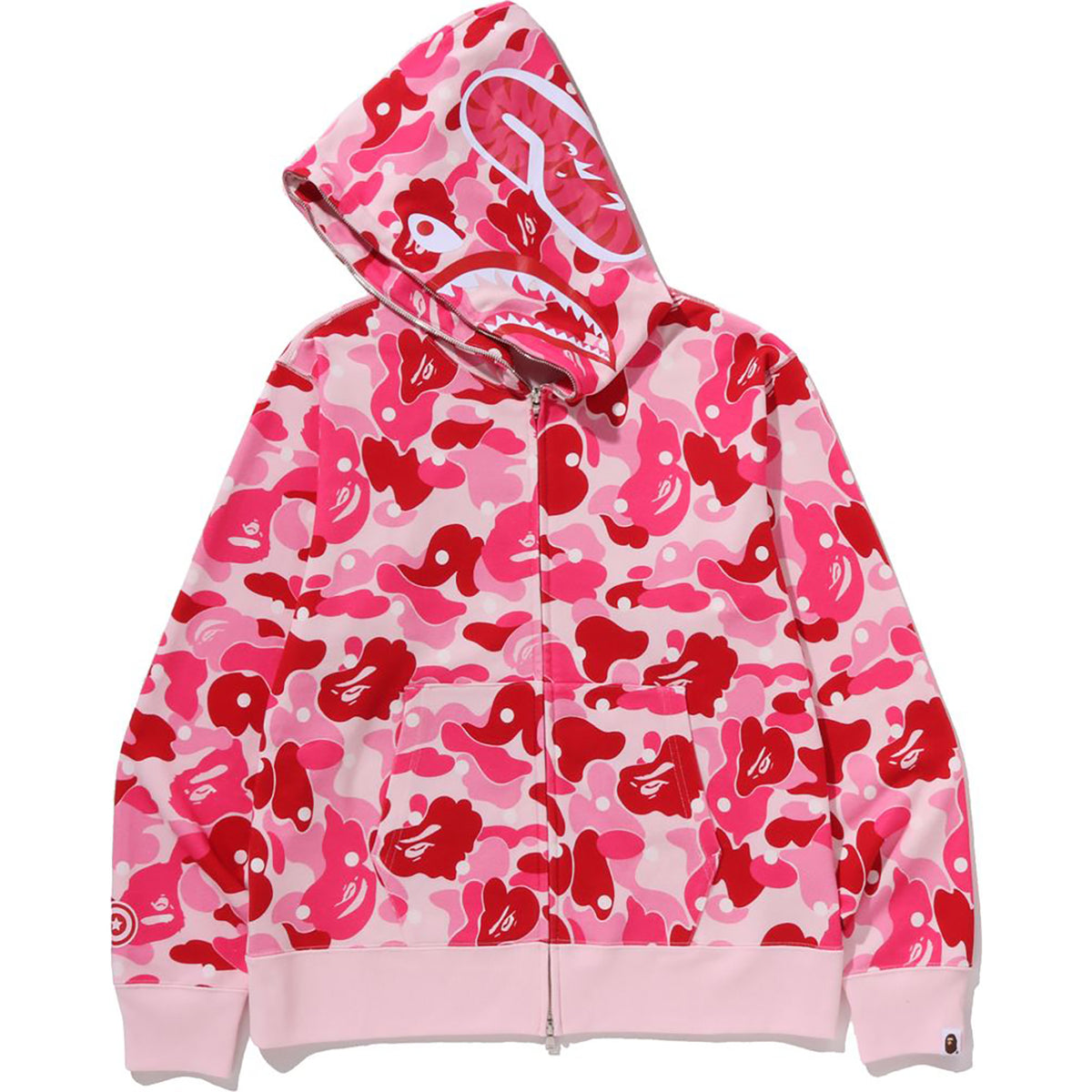 ABC DOT SHARK FULL ZIP HOODIE MENS