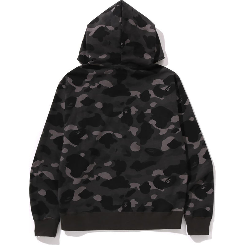 ONE POINT COLOR CAMO CROPPED FULL ZIP HOODIE MENS