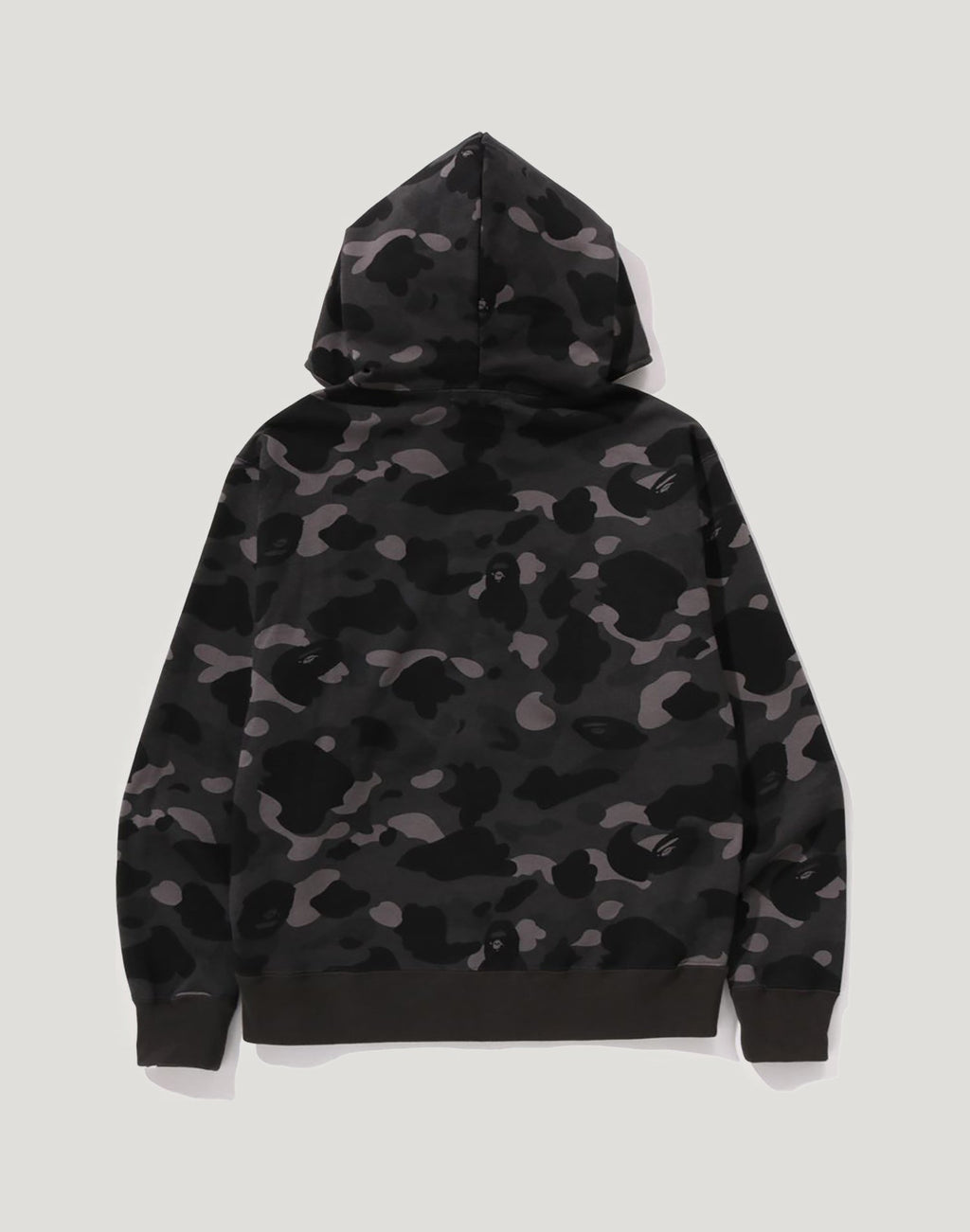 ONE POINT COLOR CAMO CROPPED FULL ZIP HOODIE MENS