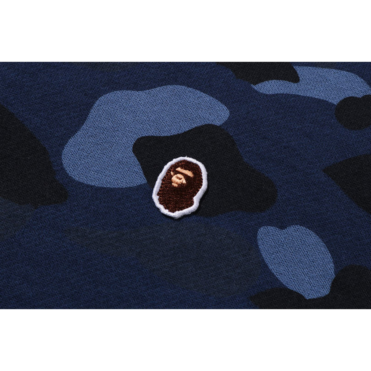 ONE POINT COLOR CAMO CROPPED FULL ZIP HOODIE MENS