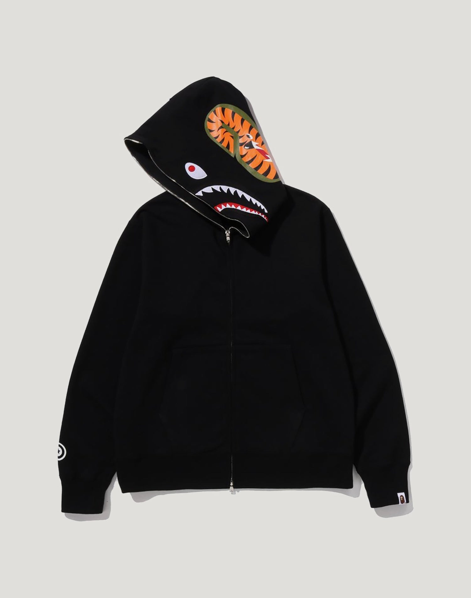 SHARK FULL ZIP HOODIE MENS