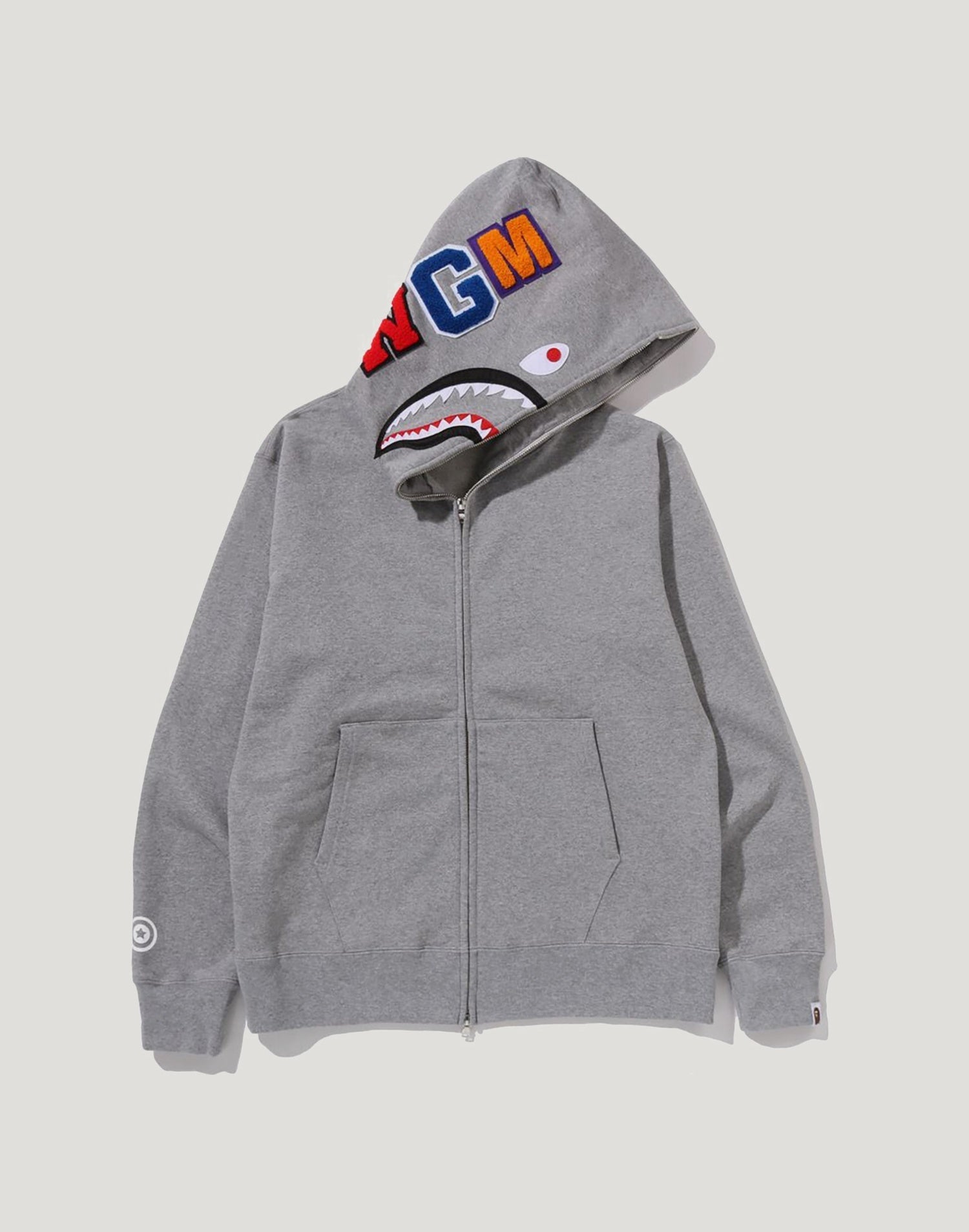 SHARK FULL ZIP HOODIE MENS
