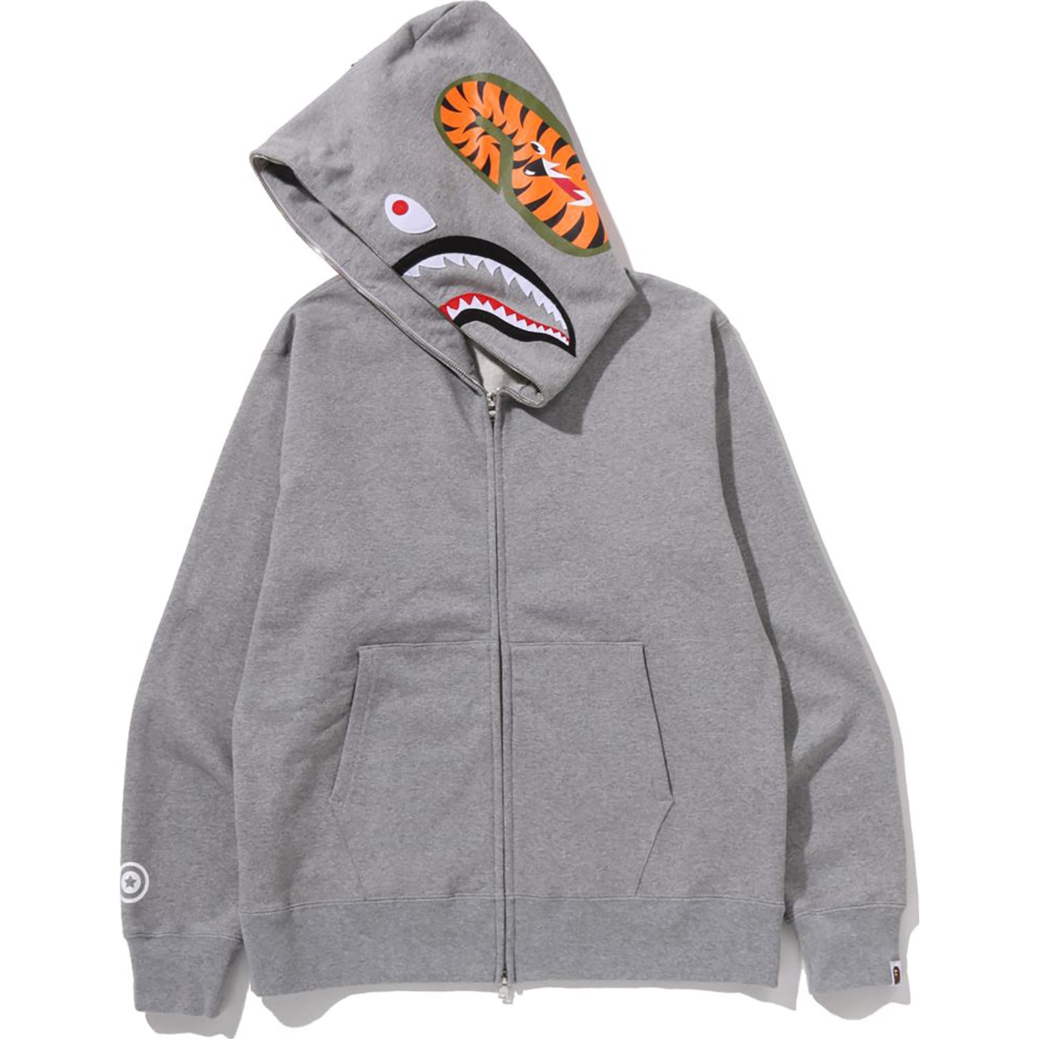SHARK FULL ZIP HOODIE MENS – us.bape.com