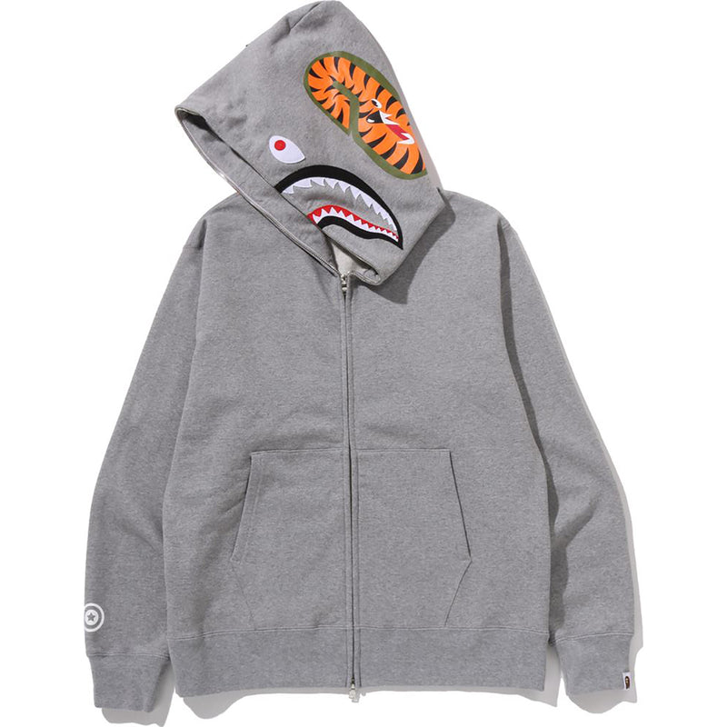 SHARK FULL ZIP HOODIE MENS