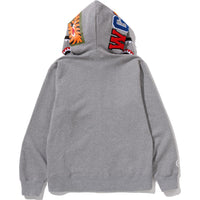 SHARK FULL ZIP HOODIE MENS