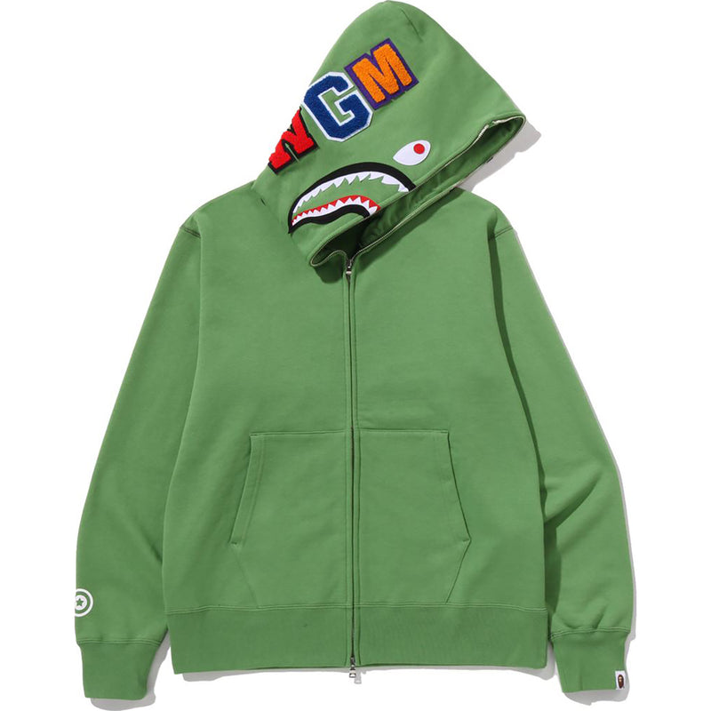 SHARK FULL ZIP HOODIE MENS