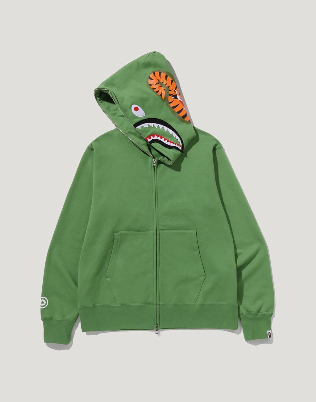 SHARK FULL ZIP HOODIE MENS