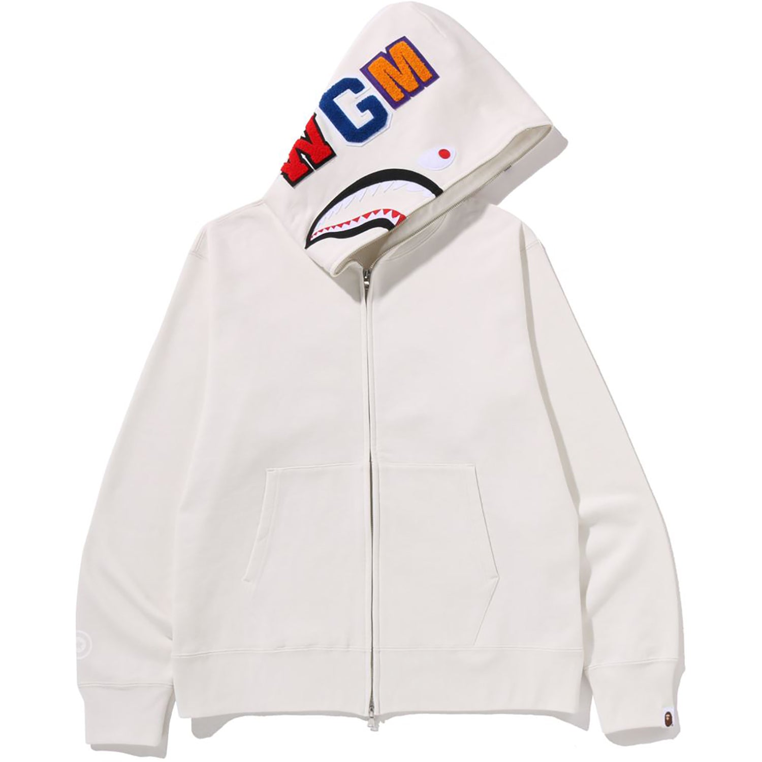 SHARK FULL ZIP HOODIE MENS – us.bape.com