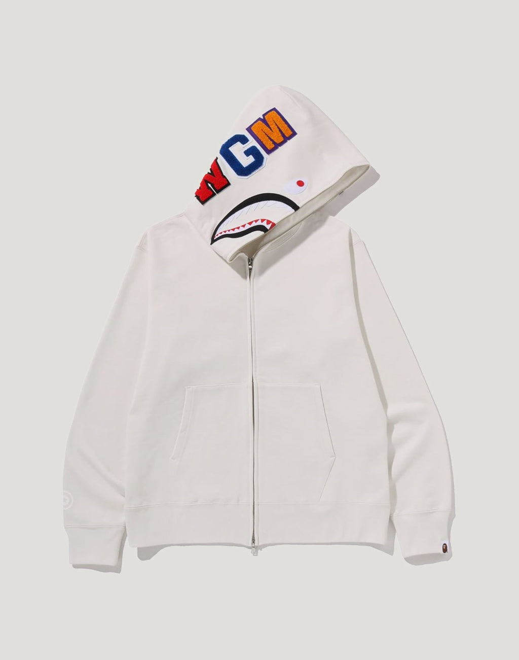 SHARK FULL ZIP HOODIE MENS