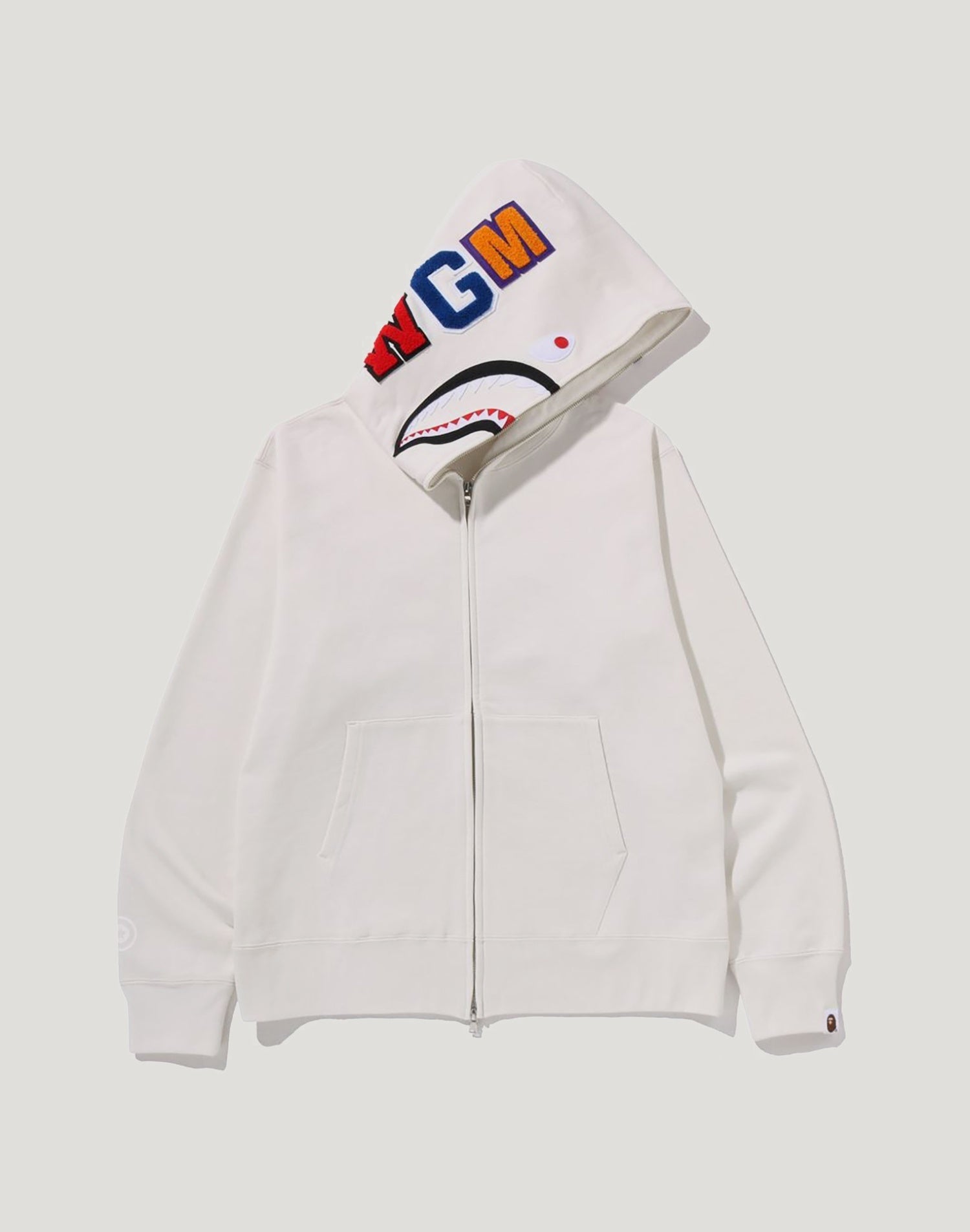 SHARK FULL ZIP HOODIE MENS
