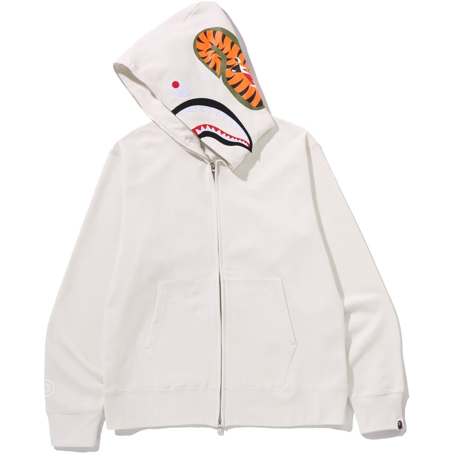 SHARK FULL ZIP HOODIE MENS – us.bape.com