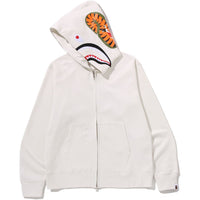 SHARK FULL ZIP HOODIE MENS